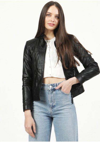 YB-2028 Deri Kadın Mont fiyatları