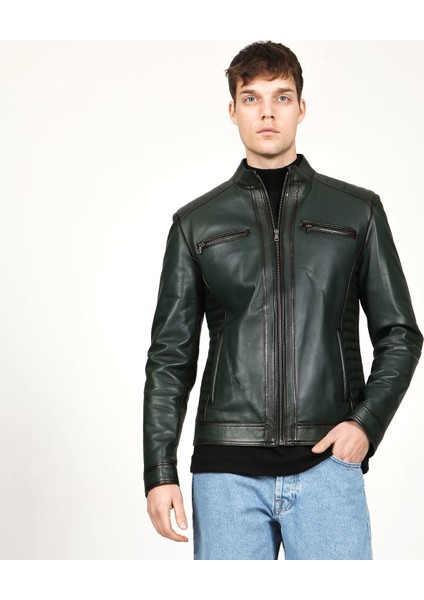 E-1055/A Gerçek Deri Erkek Mont fiyatları