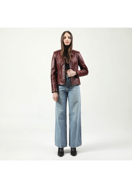 YB-2112 Deri Kadın Mont fiyatları