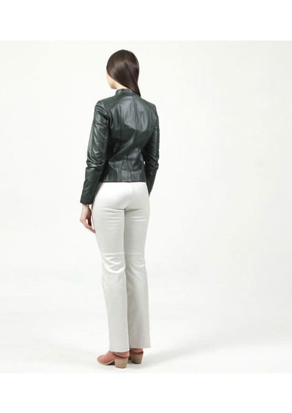 YB-2112 Deri Kadın Mont indirimleri