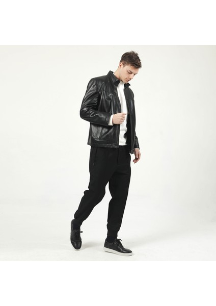 E-Boss Deri Erkek Mont