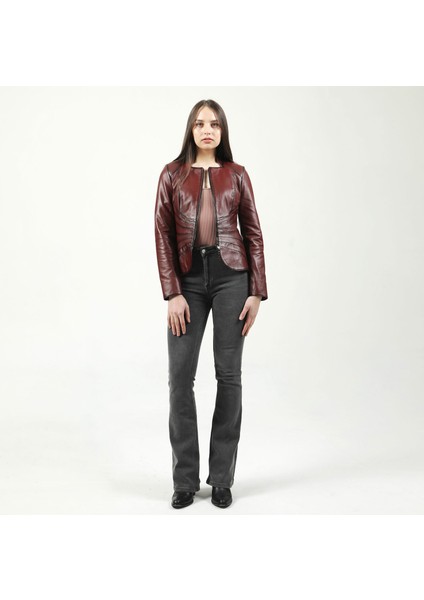 YB-2157 Deri Kadın Mont fiyatları