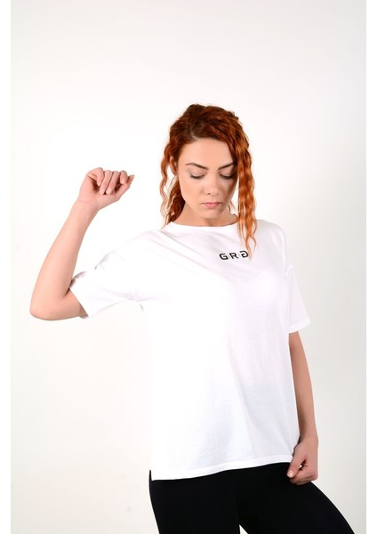 - Grg Hıt Feel-Tshirt-Beyaz