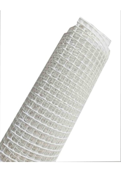 50X50 cm Beyaz Plastik Kanvas Büyük Delikli