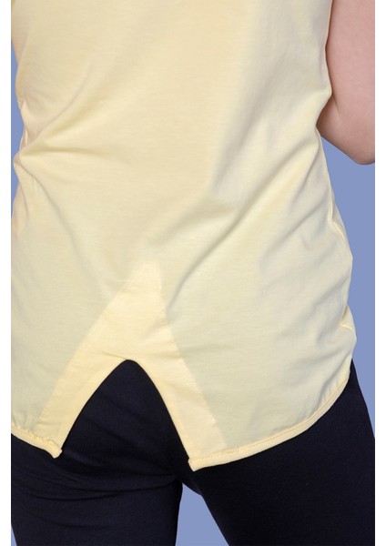 Kız Çocuk Varak Baskılı Taş Işlemeli T-Shirt fiyatları