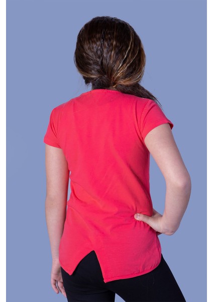 Kız Çocuk Varak Baskılı Taş Işlemeli T-Shirt fiyatları