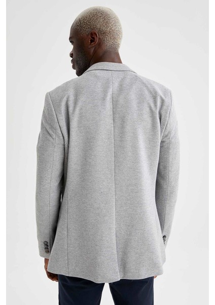 Slim Fit Dokulu Blazer Ceket N0503AZ21SP fırsatları
