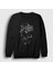 Unisex Siyah Chuck Schuldiner Death Sweatshirt 1