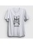 Unisex Beyaz Logo V2 Dimmu Borgir T-Shirt 1