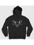 Unisex Siyah Legion Dimmu Borgir Kapüşonlu Sweatshirt 1