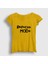 Kadın Sarı Logo Depeche Mode T-Shirt 1