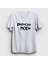 Unisex Beyaz Logo Depeche Mode T-Shirt 1