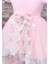 Lilipoupee Yavruağzı Tül Etekli Ekru Aplike Detaylı Mevlüt Elbise Seti