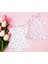 Lilipoupee Eda Baby Pembe Renk Üzeri Çiçek Desenli Zıbınlı Elbise Seti