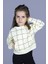 Kız Çocuk Positive Baskılı Crop Sweatshirt 1