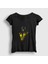 Kadın Siyah Scorpion V3 Mortal Kombat T-Shirt 1
