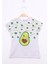 Kız Çocuk Avokado Baskılı Tişört 1