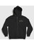 Unisex Siyah Logo Eagles Fermuarlı Kapüşonlu Sweatshirt 1