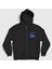 Unisex Siyah Sub Zero V2 Mortal Kombat Fermuarlı Kapüşonlu Sweatshirt 1