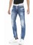 CD669 Kalın Dikiş Detaylı Straight Fit Jeans 2