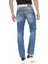 CD669 Kalın Dikiş Detaylı Straight Fit Jeans 5