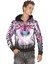 CL416 Cyber Punk Kurukafa Kapşonlu Sweatshirt 3