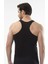 1302 Spor Erkek Atlet - Siyah 2