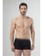 1320 Üçlü Boxer - Beyaz/Siyah/Gri Melanj 3