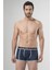 1322 Ikili Boxer - Lacivert/İndigo 1