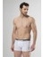 1323 Ikili Boxer - Beyaz/Siyah 1