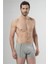 1324 Ikili Boxer - Gri/Siyah 1