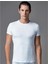 Ers004 Compact O Yaka Erkek T-Shirt (Ikili Paket) - Beyaz 1
