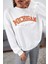 Mad Girls Beyaz Sweatshirt MG785 2