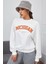 Mad Girls Beyaz Sweatshirt MG785 5