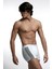 3 Adet Beyaz Biyeli Elastanlı Sportif Pamuklu Boxer Külot 850 1