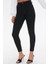 Kadın Likralı Solmayan Siyah Dar Kesim Dar Paça Kot Pantolon Jeans 1