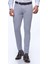 Slim Fit 5 Cep Açık Gri Yazlık Pantolon 1