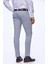 Slim Fit 5 Cep Açık Gri Yazlık Pantolon 3