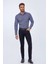 Slim Fit 5 Cep Lacivert Yazlık Pantolon 2