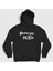 Unisex Siyah Logo Depeche Mode Kapüşonlu Sweatshirt 1