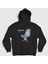 Unisex Siyah Diamond Eyes Deftones Kapüşonlu Sweatshirt 1