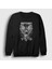 Unisex Siyah Owl Deftones Sweatshirt 1