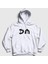 Unisex Beyaz DM V2 Depeche Mode Kapüşonlu Sweatshirt 1