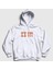 Unisex Beyaz DM Depeche Mode Kapüşonlu Sweatshirt 1