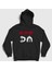 Unisex Siyah Logo V2 Depeche Mode Kapüşonlu Sweatshirt 1