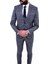 Kombinli Slimfit Yelekli Drop 6 Takım 3