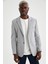 Slim Fit Dokulu Blazer Ceket N0503AZ21SP 5