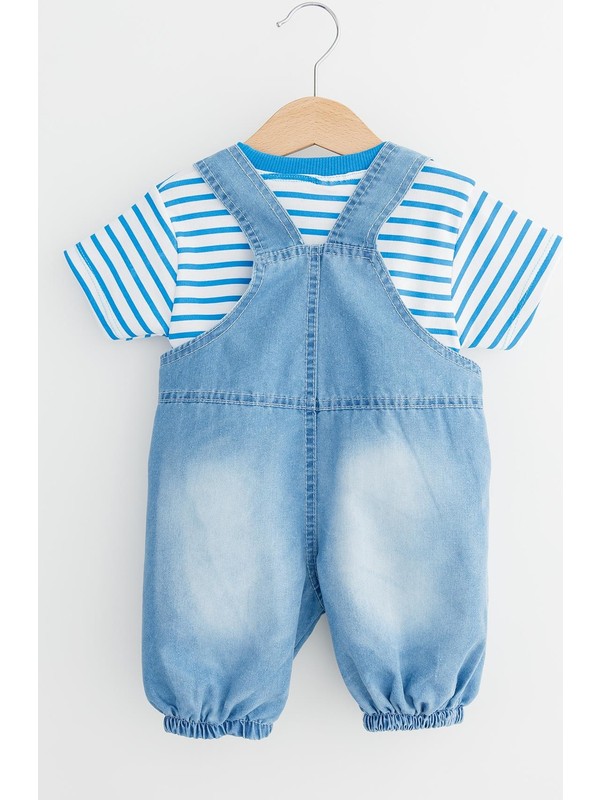 Babymod Denim Kumas Bol Kesim Erkek Bebek Salopet Tulum Fiyati