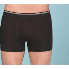 Berrak 1097 Lycralı Boxer Short Siyah
