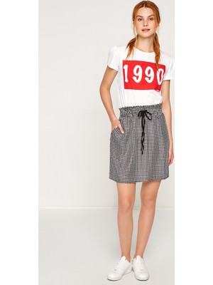 Koton Mini Etek Beli Bağlamalı